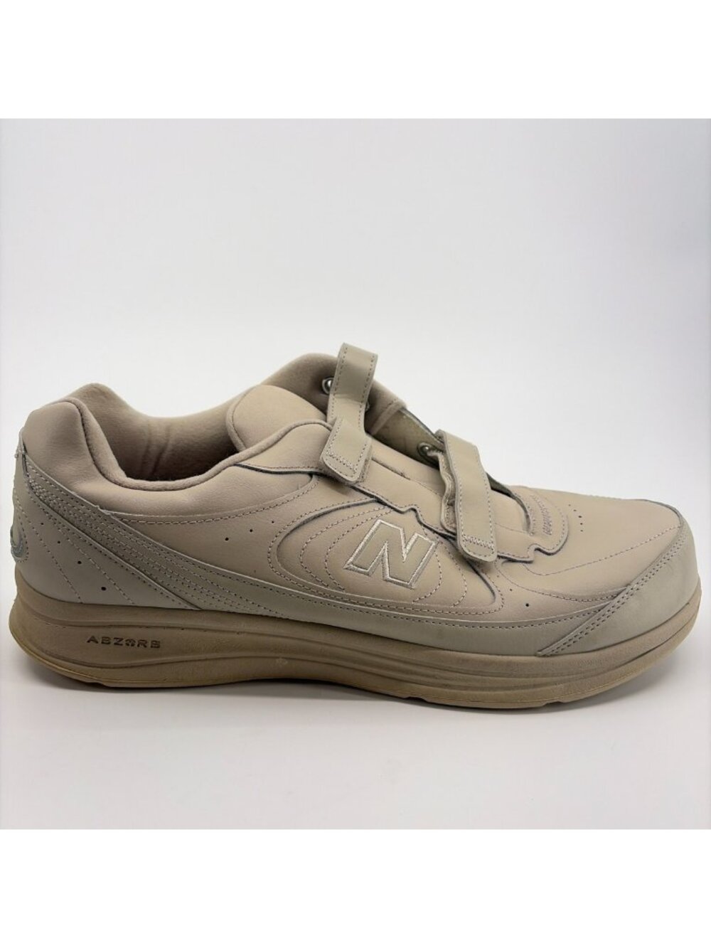 New Balance 577v1 Mens Size 15EE Beige Athletic Leather Walking Shoes Sneakers